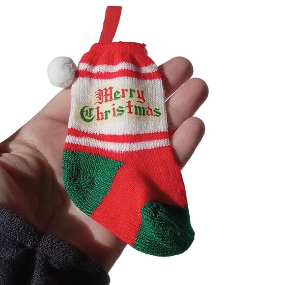 Vintage Miniature Baby Sock/Stocking - Picture 3 of 6
